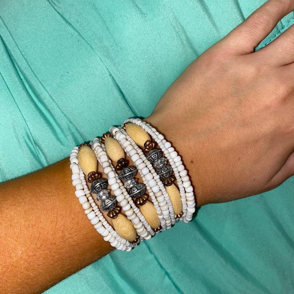 Homemade Bohemian bracelet